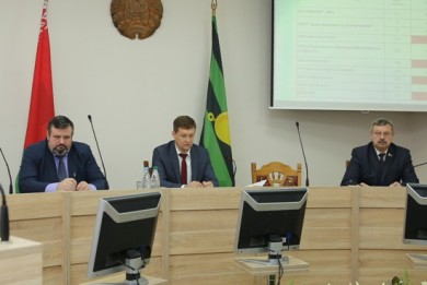 Председатель КГК Гомельской области Александр Атрощенко принял участие в заседании Буда-Кошелевского райисполкома и посетил местные сельхозпредприятия