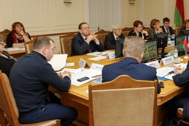 Представитель Комитета госконтроля приняла участие в заседании Комиссии Парламентского Собрания Союза Беларуси и России