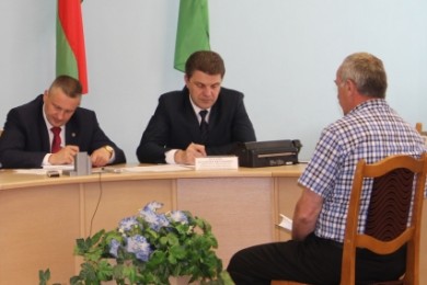 Заместитель Председателя Комитета госконтроля Владимир Кухарев провел прием граждан в Осиповичах