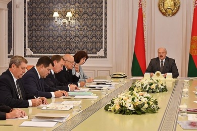 Леонид Анфимов принял участие в докладе Президенту Беларуси о ходе реализации инвестиционного проекта