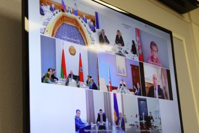 Представители Комитета госконтроля Беларуси приняли участие в онлайн-конференции высших органов аудита стран СНГ