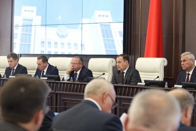 Василий Герасимов принял участие в заседании Президиума Совмина
