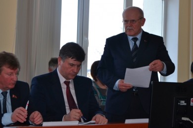 Председатель Комитета госконтроля Леонид Анфимов принял участие в заседании Дубровенского райисполкома