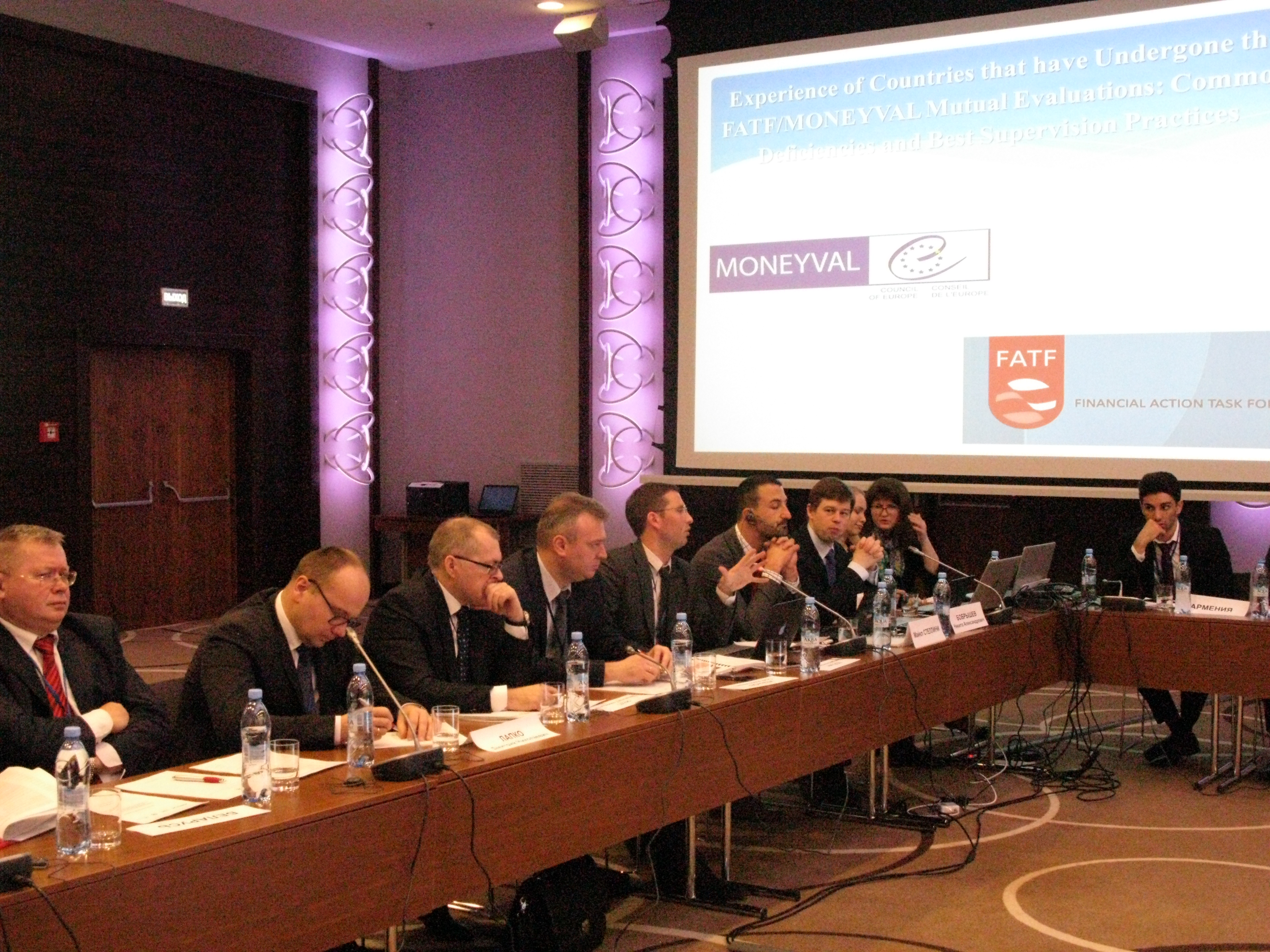 В г.Минске состоялся международный семинар по эффективному надзору в сфере противодействия «отмыванию» преступных доходов.