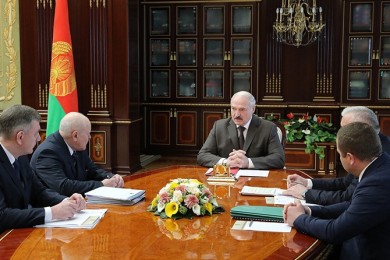Leonid Anfimov took part in the report to the Head of State on the draft decree "On forestry and the sale of wood"
