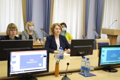 Representatives of the Supreme Audit Institutions of Belarus, Slovakia, Hungary and Poland discussed the results of the audit on the use of funds for vaccination