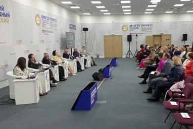 Global financial risks were discussed by representatives of supreme audit institutions during the panel session of St. Petersburg International Economic Forum