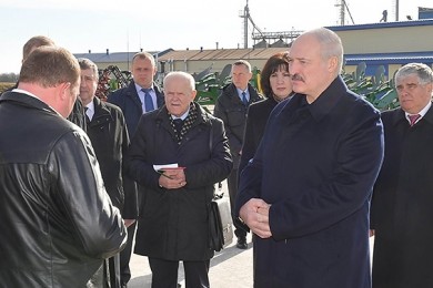 Leonid Anfimov took part in the working trip of the Head of State to the Mogilev region