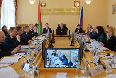 A representative of the State Control Committee participated in the sitting of the Commission on Budget and Finance of the Parliamentary Assembly of the Union of Belarus and Russia