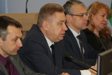 Aleksandr Kurlypo held a meeting with specialists from the World Bank Office in Belarus