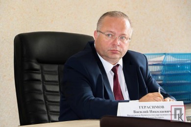 Василий Герасимов принял участие в заседании Поставского райисполкома и провел прием жителей района