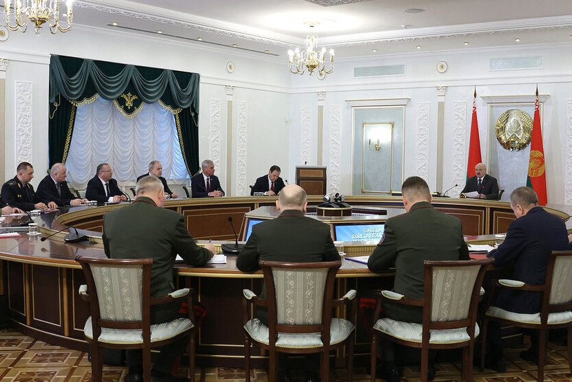 Председатель Комитета госконтроля Василий Герасимов принял участие в заседании Совета Безопасности Республики Беларусь