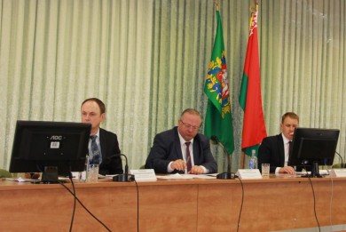 Василий Герасимов принял участие в заседании Сенненского райисполкома
