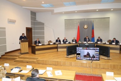 Василий Герасимов принял участие в заседании Брестского областного исполнительного комитета