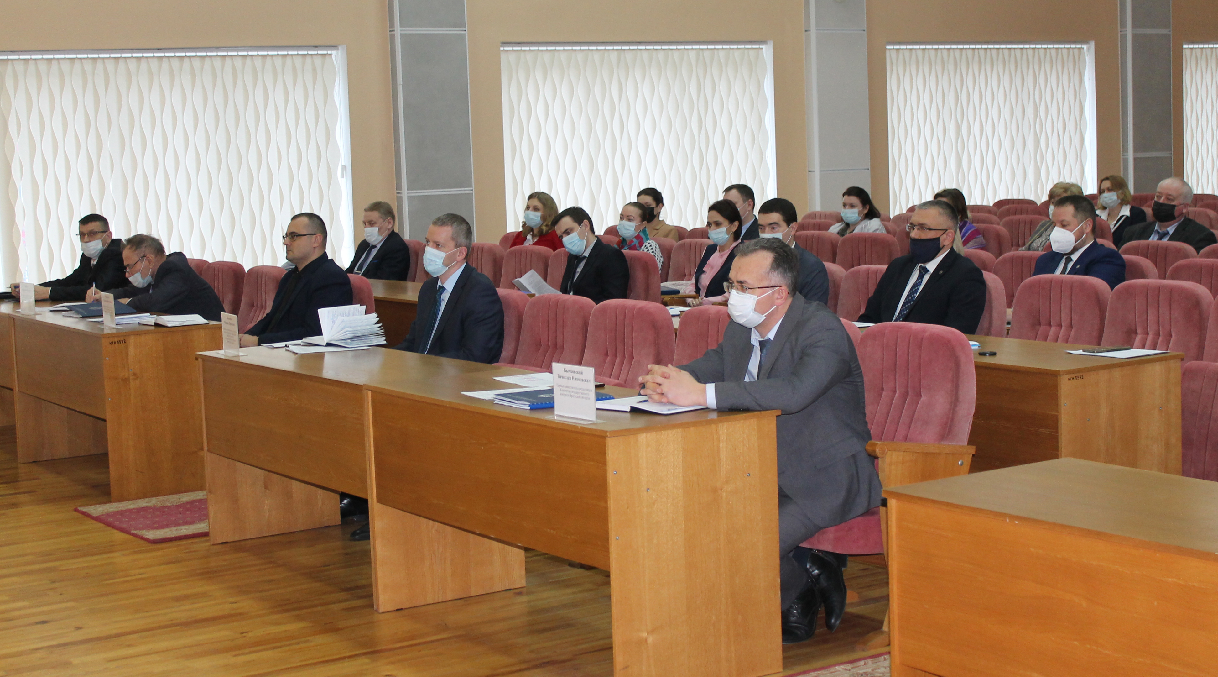 Коллегия Комитета государственного контроля Брестской области подвела итоги работы за 2021 год