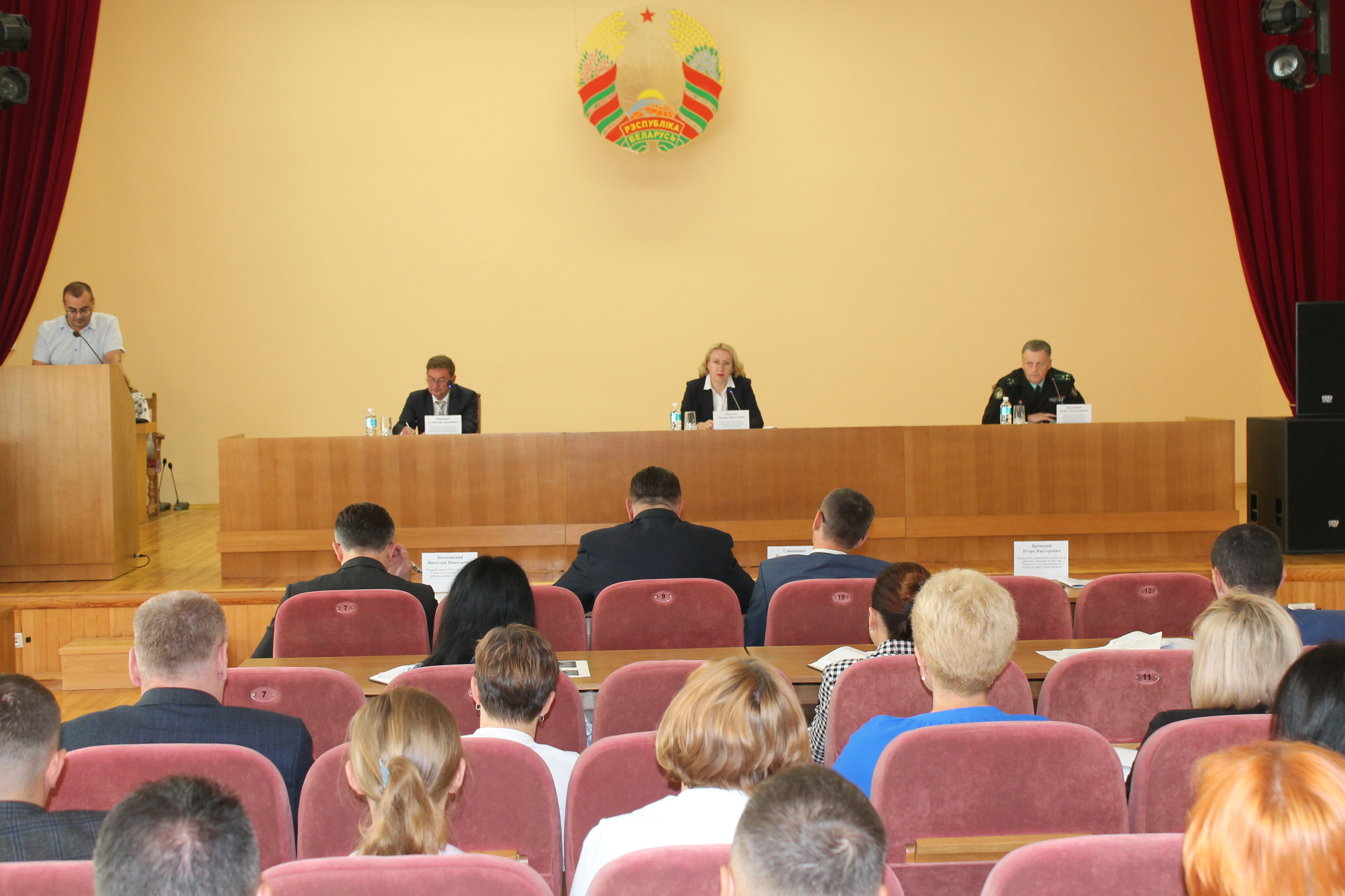 Итоги работы КГК Брестской области подведены в ходе заседания коллегии