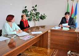 Председатель Комитета государственного контроля Витебской области Зарянкин В.В. провел «прямую телефонную линию» и выездной прием граждан в Шумилинском райисполкоме.
