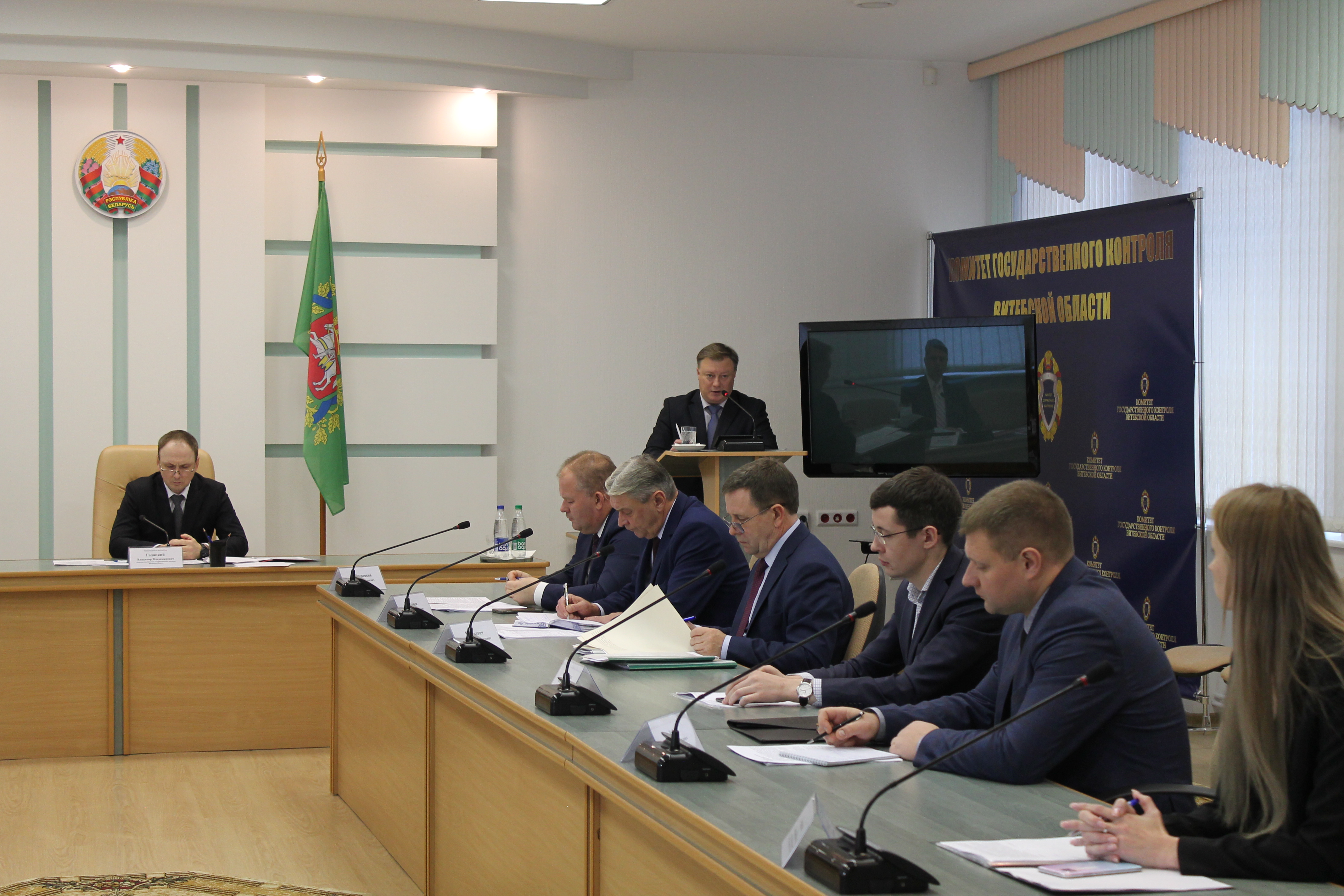 В Комитете госконтроля Витебской области на заседании коллегии 17.11.2022 рассмотрены результаты проведенных контрольных мероприятий в сфере здравоохранения