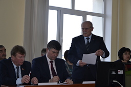 Председатель Комитета госконтроля Леонид Анфимов принял участие в заседании Дубровенского райисполкома