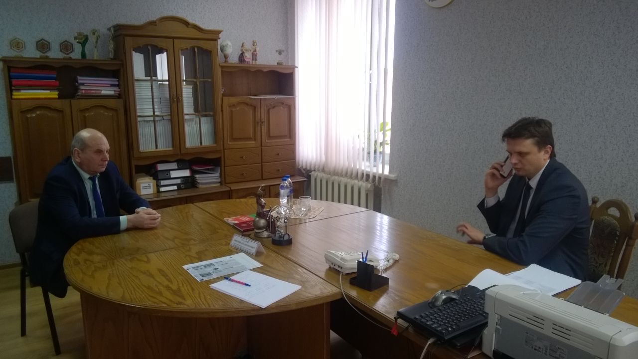 «Прямая телефонная линия» и прием граждан по личным вопросам в Климовичском районе