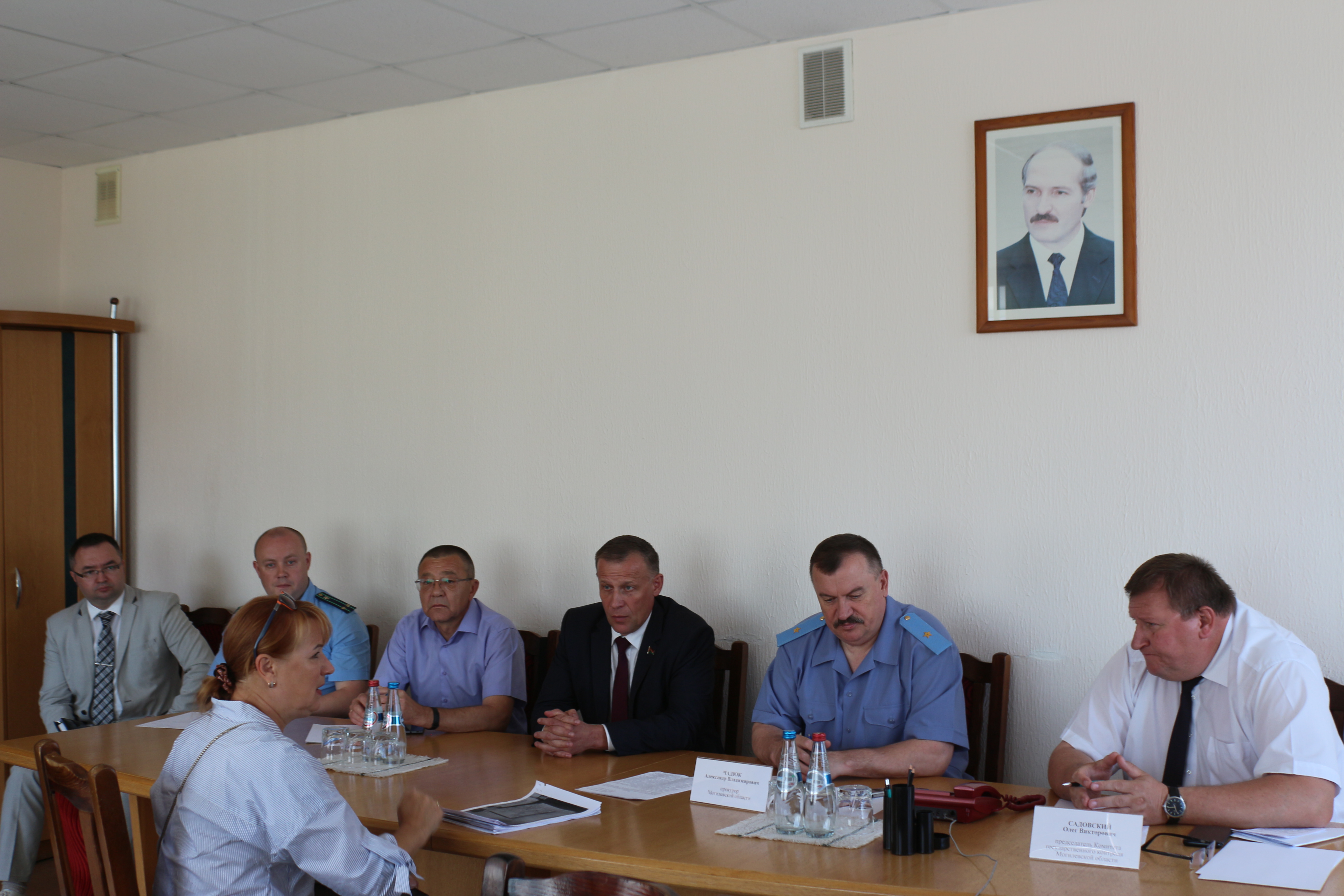«Прямая телефонная линия» и прием граждан по личным вопросам в Кличевском районе
