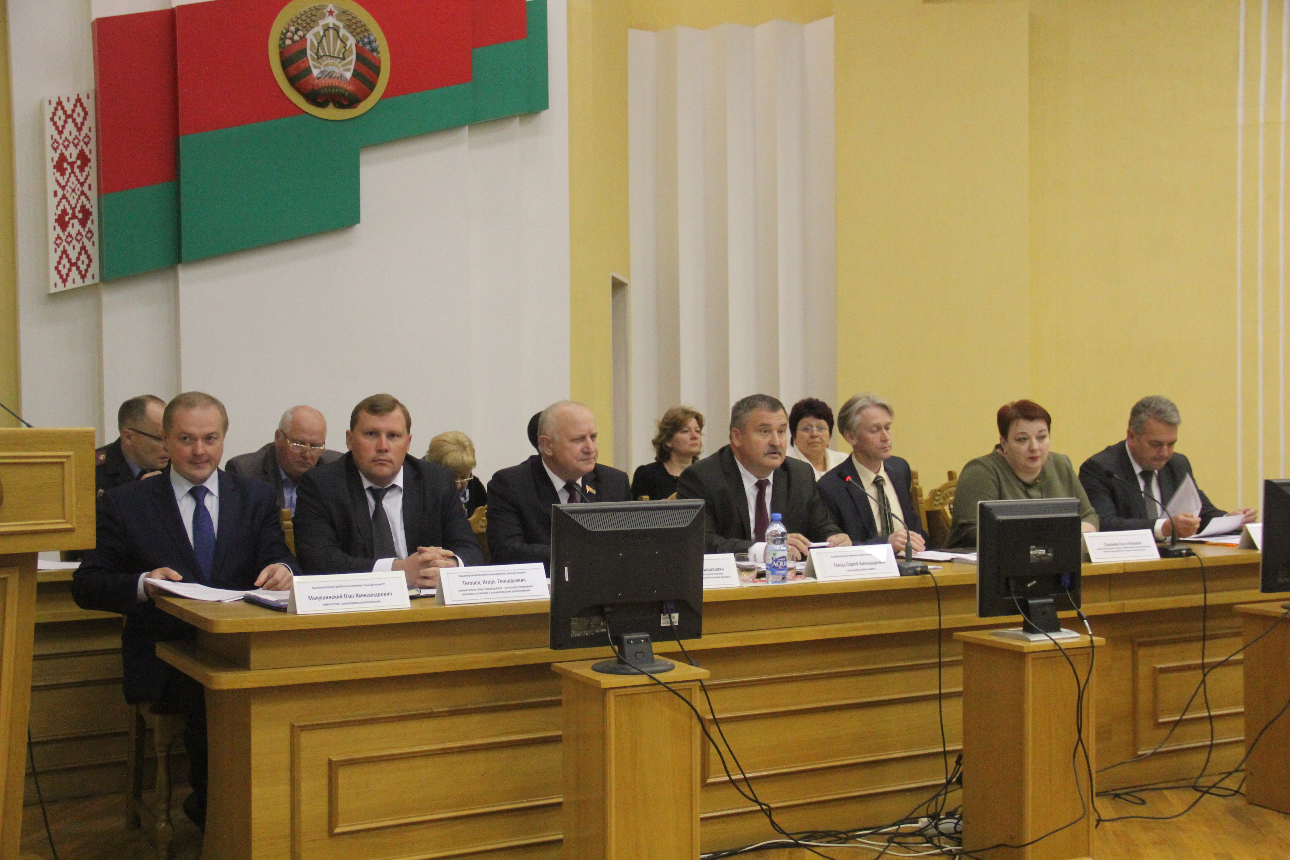 Представитель Комитета госконтроля Гомельской области принял участие в заседании Калинковичского райисполкома