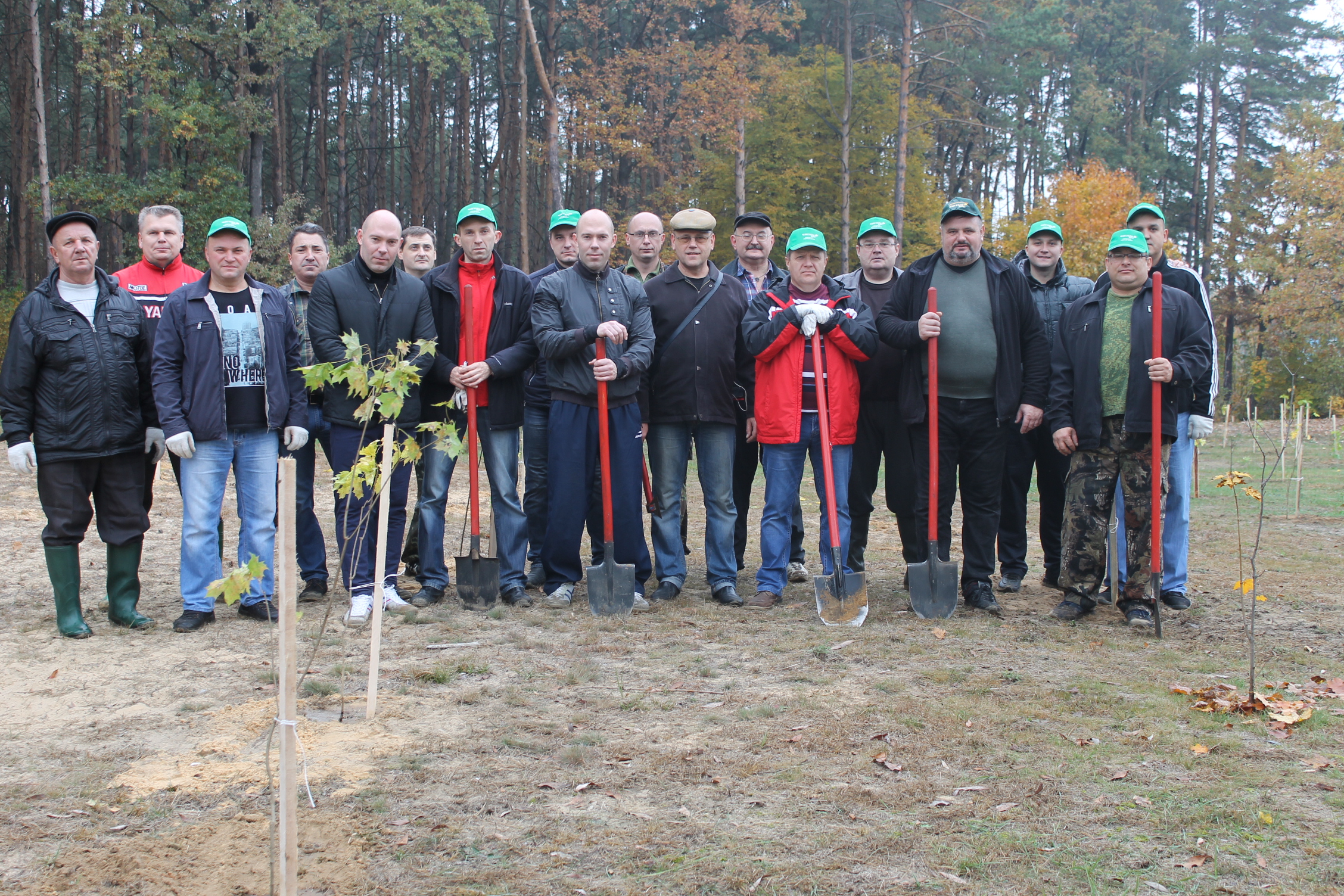 Сотрудники Комитета государственного контроля Гомельской области приняли участие в добровольной акции «Чистый лес»