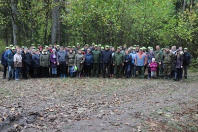 Работнікі Камітэта дзяржаўнага кантролю прынялі ўдзел у акцыі «Чысты лес»