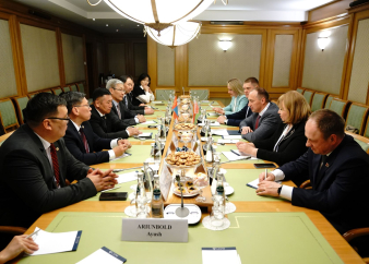 Рабочая встреча делегаций Комитета госконтроля Беларуси и высшего органа аудита Монголии