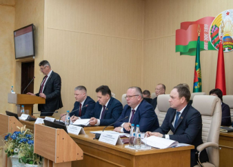 Председатель Комитета госконтроля Василий Герасимов принял участие в заседании Полоцкого райисполкома