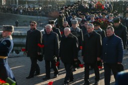   Chairman and the employees of the State Control Committee paid tribute to the soldiers-internationalists
