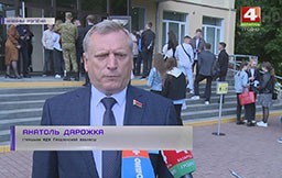 
 ЦТ по белорусскому языку (телеканал «Беларусь-4», программа «Новости региона»).
 